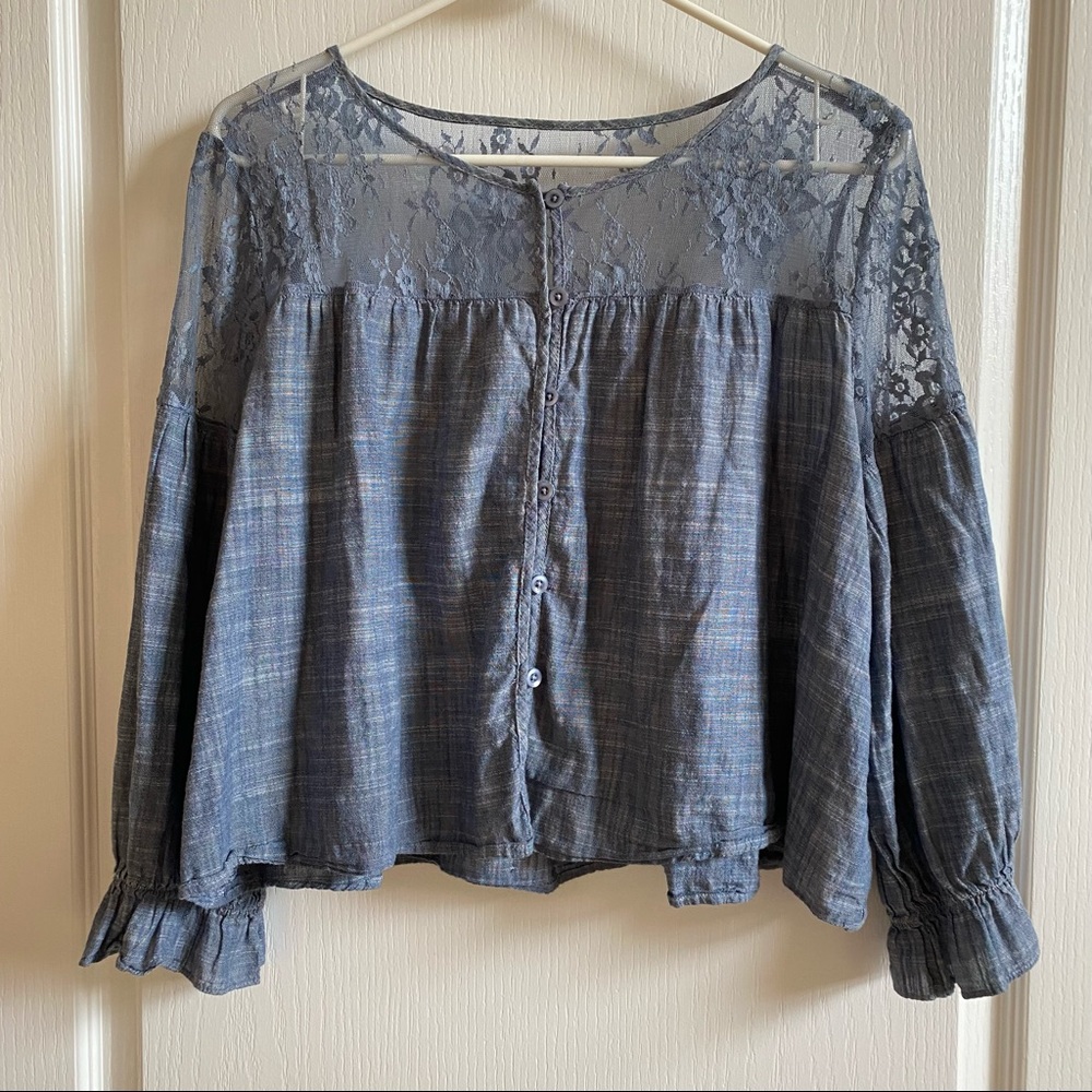 Free People Long Sleeve Top